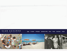 Tablet Screenshot of hotelclubazzurro.it